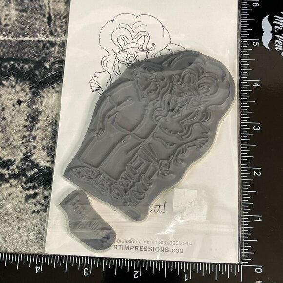 Art Impressions STILL GOT IT Valentines Day Set Cling Rubber Stamp Set - Picture 7 of 7